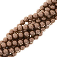 15 Preciosa Maxima 8mm Round Pearl Bronze (78800)