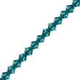 144 Preciosa Crystal 4mm Bicone Bead Indicolite (60100)