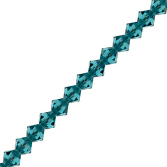 144 Preciosa Crystal 4mm Bicone Bead Indicolite (60100)