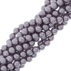 15 Preciosa Maxima 8mm Round Pearl Lavender (72000)