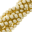 12 Preciosa 10mm Round Pearl Vanilla (71600)