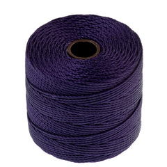 Purple S-Lon Bead Cord 77 Yard Spool .5mm TEX 210