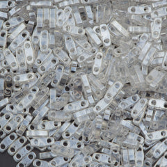 Miyuki Quarter Tila Seed Bead Crystal Luster 7g Tube (160)
