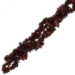 Rhodolite Garnet small chip beads 18 inch strand