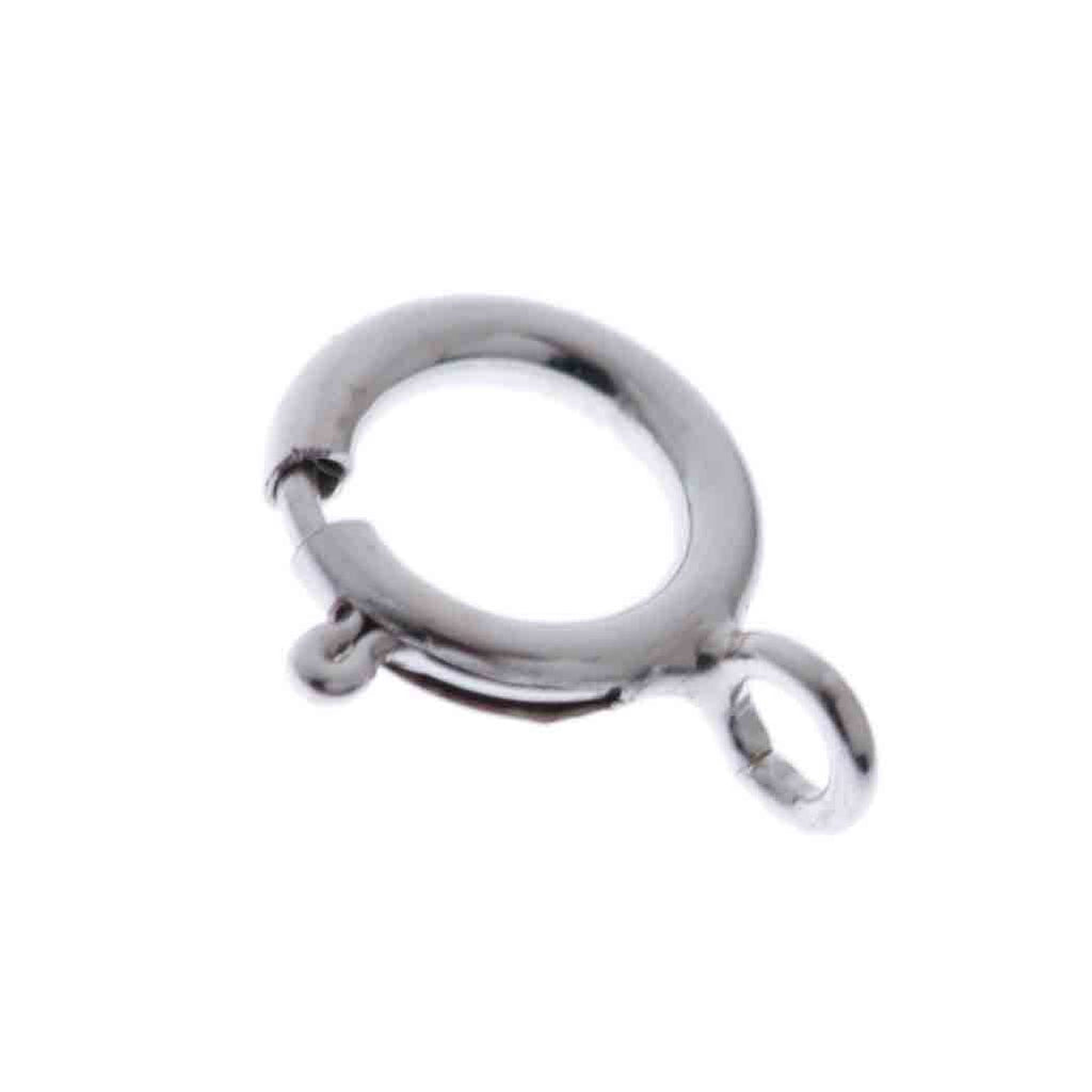 Metal ring clearance with clasp