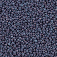 50g Toho Round Seed Bead 11/0 Opaque Light Blue Amethyst Marbled (1204)