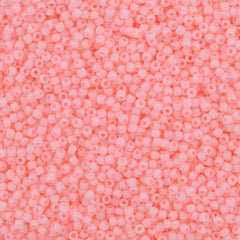 50g Toho Round Seed Bead 11/0 Transparent Matte Ceylon Baby Pink (145F)