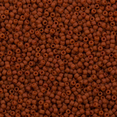 Toho Round Seed Bead 11/0 Semi-Glazed Orange (2611F)