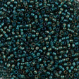 Toho Round Seed Bead 11/0 Inside Color Lined Forest Green (270)