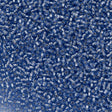 Toho Round Seed Bead 11/0 Silver Lined Transparent Light Blue (33)