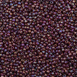 Toho Round Seed Bead 11/0 Opaque Plum AB (406)