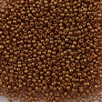 Toho Round Seed Bead 11/0 Gold Luster Transparent Pink 2.5-inch Tube (421)
