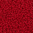 50g Toho Round Seed Bead 11/0 Opaque Red (45)