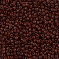 Toho Round Seed Bead 11/0 Opaque Brown (46)