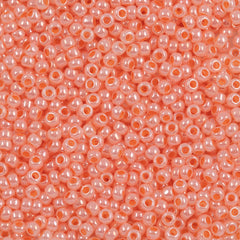 Toho Round Seed Bead 11/0 Ceylon Light Coral 2.5-inch Tube (905)