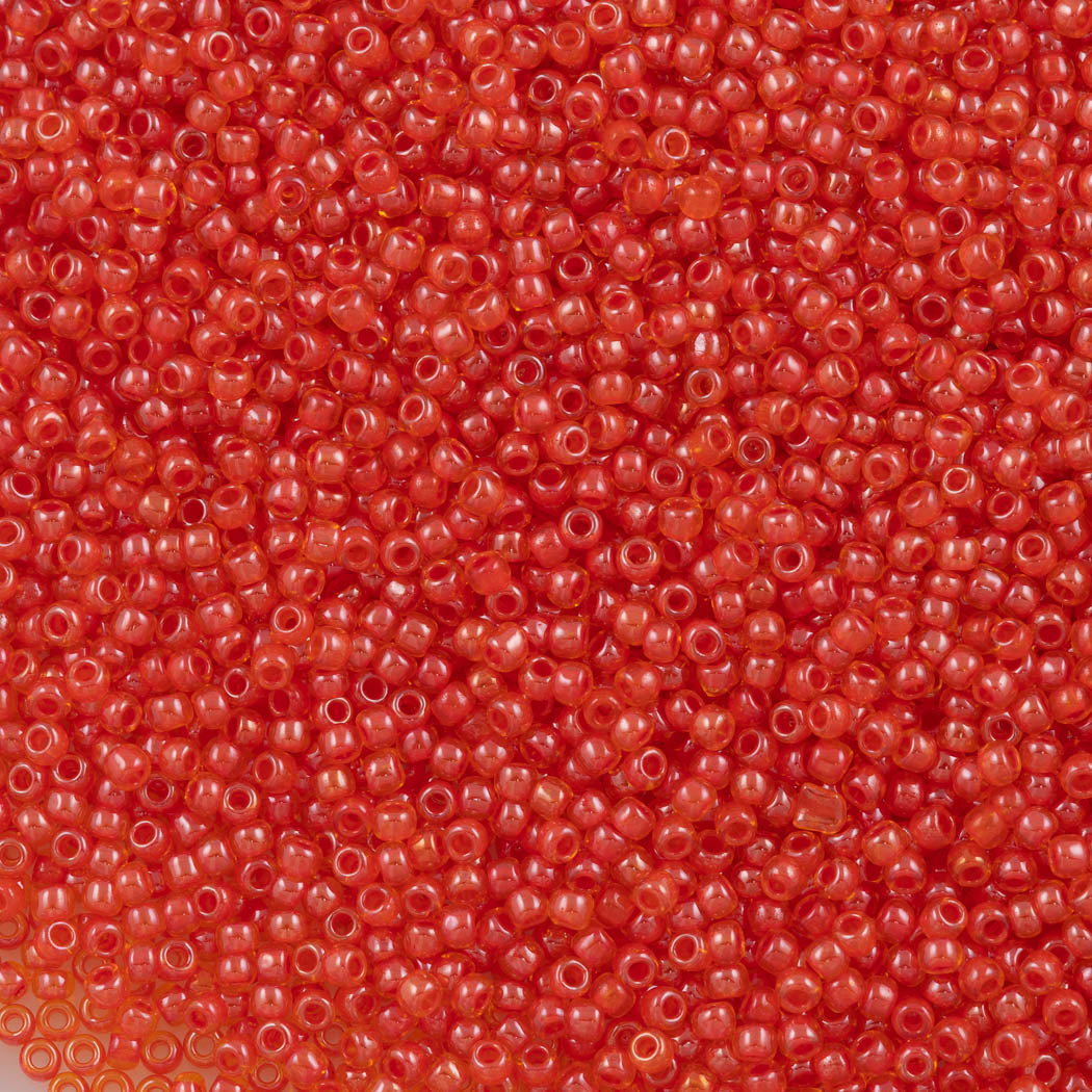 Toho Round Seed Bead 11/0 Hyacinth Inside Color Lined Siam (958)