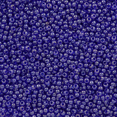 Toho Round Seed Bead 11/0 Transparent Luster Cobalt 2.5-inch Tube (116)