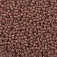 Toho Round Seed Bead 11/0 Opaque Beige Pink Marbled (1201)