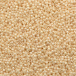 Toho Round Seed Bead 11/0 Opaque Luster Cream 2.5-inch Tube (123)