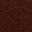 Toho Round Seed Bead 11/0 Semi-Glazed Burnt Orange 2.5-inch Tube (2610F)