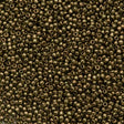 Toho Round Seed Bead 11/0 Gold Luster Prairie Green (324)