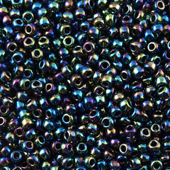 Toho Round Seed Bead 11/0 Metallic Abalone Iris 2.5-inch Tube (86)