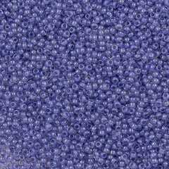 Toho Round Seed Bead 11/0 Inside Color Lined Lupine 2.5-inch Tube (988)
