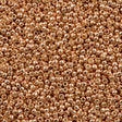 50g Toho Round Seed Bead 6/0 PermaFinish Galvanized Rose Gold (551PF)