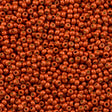 50g Toho Round Seed Bead 6/0 PermaFinish Galvanized Matte Saffron (562PFF)