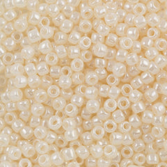 50g Toho Round Seed Beads 6/0 Ceylon Cream (147)