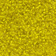50g Toho Round Seed Bead 8/0 Silver Lined Lemon (32)