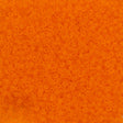 50g Toho Round Seed Bead 11/0 Transparent Matte Medium Orange (10BF)