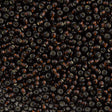 Toho Round Seed Bead 8/0 Silver Lined Root Beer (2205)