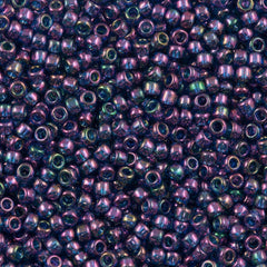 Toho Round Seed Bead 8/0 Gold Luster Moon Shadow 2.5-inch tube (328)