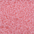 50g Toho Round Seed Bead 8/0 Ceylon Matte Baby Pink (145F)