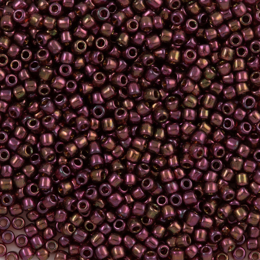 Toho Round Seed Bead 11/0 Gold Luster Wild Berry (331)