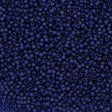 50g Toho Round Seed Beads 11/0 Transparent Matte Dark Cobalt (8DF)
