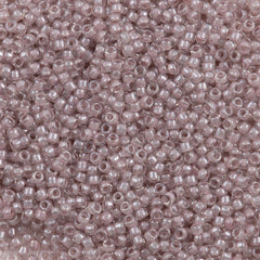 Toho Round Seed Bead 15/0 Inside Color Lined Mauve 2.5-inch Tube (353)