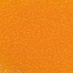 Toho Round Seed Bead 11/0 Transparent Orange (10)